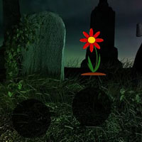 Free online html5 games - Graveyard Black Cat Rescue game 