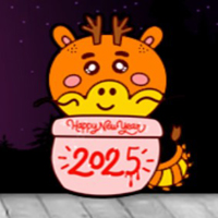 Free online html5 games - 8b Find Happy New Year Board game 