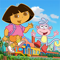 Free online html5 games - Dora And Boots Escape 2 game - Games2rule 