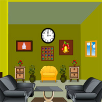 Free online html5 games - AVMGames Escape From Yellowish Rooms game 