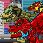 Free online html5 games - Dino Robot Jump game 