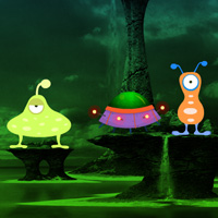 Free online html5 games - Wowescape Alien Planet Escape game 