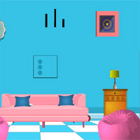 Free online html5 games - Bonny Blue Room Escape game 