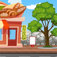 Free online html5 games - Pizza Motorbike Escape game 