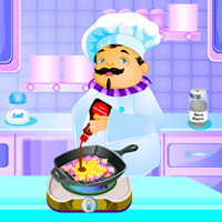 Free online html5 games - Cooking Mexican Chicken Tortilla game 