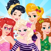 Free online html5 games - Disney Pinup Princesses game 