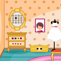 Free online html5 games -  GFG Vanity Room Escape game 