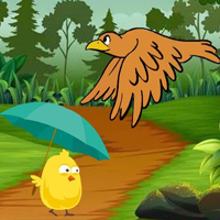 Free online html5 games - Save the Chick From Eagle HTML5 game 
