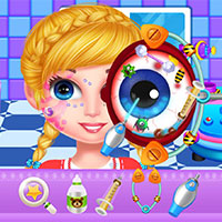 Free online html5 games - Crazy eyes doctor game 