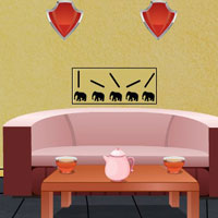 Free online html5 games -  G2J Toon Deluxe House Escape  game - Games2rule 