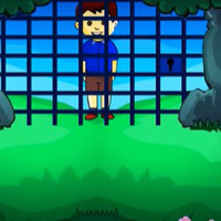 Free online html5 games - THE BOY ESCAPE FROM THE GATE game 