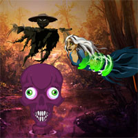 Free online html5 games - Big Halloween Templeland Escape game - Games2rule 