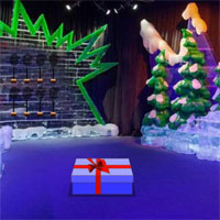 Free online html5 games - Wow Christmas Ice Theme Park Escape game - Games2rule 