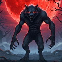 Free online html5 escape games - Blood Moon Forest Monster Escape 