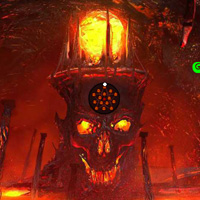 Free online html5 games - Wowescape Volcano Valley Escape game 