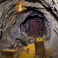 Free online html5 games - 5nGames Can You Escape Abandoned Mine game 