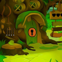 Free online html5 games - G2J Cute Worm Escape game 