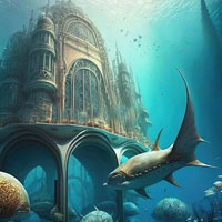 Free online html5 games - Undersea Fantasy Land Escape HTML5 game 