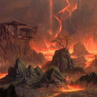 Free online html5 games - Volcanic Land Phoenix Bird Escape HTML5 game 
