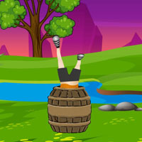 Free online html5 escape games - G2J Escape the Boy from Barrel