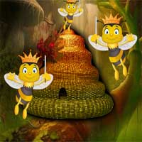 Free online html5 games - Honey Bees Forest Escape game 