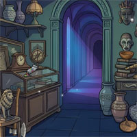 Free online html5 escape games - Midnight Museum