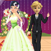 Free online html5 games - Miraculous Ladybug Perfect Bride game 