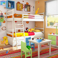 Free online html5 games - Kids Bedroom Objects game 