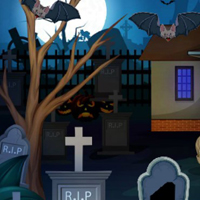 Free online html5 games - G2M Dark Cemetery Escape game - Games2rule 