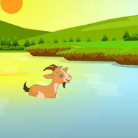Free online html5 games - Wow Preserve River Staggering Goat game 
