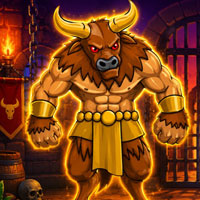Free online html5 escape games - The Ancient Minotaur Escape from Cage