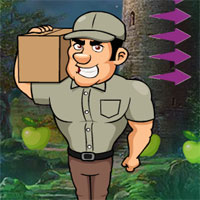 Free online html5 games - G4K Delivery Guy Escape  game 