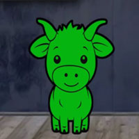 Free online html5 escape games - 8B Rescue the Cow from the Door Escape