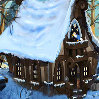 Free online html5 games - Ena The Frozen Sleigh-Watcher House Escape game - Games2rule 