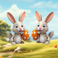 Free online html5 escape games - Easter Girl House Escape