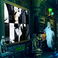 Free online html5 games - 8bGames Halloween House Escape game - Games2rule 