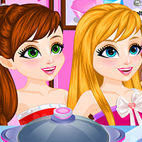 Free online html5 games - Twins' Birthday Cake game 