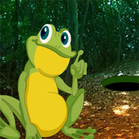 Free online html5 games - Wow Giant Frog Forest Escape game 