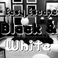 Free online html5 games - Easy Escape-Black and White Hiddenogames game - Games2rule 