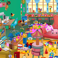 Free online html5 games - Girls Messy Room HOG game 