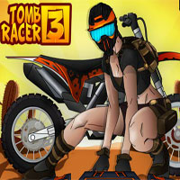 Free online html5 games - Moto Tomb Racer 3 game 