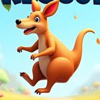 Free online html5 games - G4k Hopping Kangaroo Rescue game 