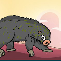 Free online html5 games - G2J Bahia Porcupine Escape game 