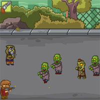Free online html5 games - Zombie Town Story game 