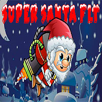 Free online html5 games - Super Santa Fly game - Games2rule 