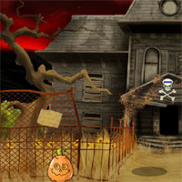 Free online html5 games - G2J Pumpkin Ghost Escape game - Games2rule 