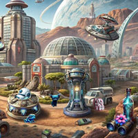 Free online html5 games - Lost in 2224 game - Games2rule 