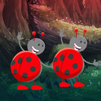  Lady Bug Pair Escape HTML5