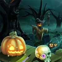 Free online html5 games - Enagames Hallowvale Graveyard Escape game 