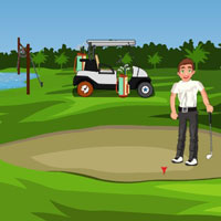 Free online html5 games - Golf Ball Escape game 